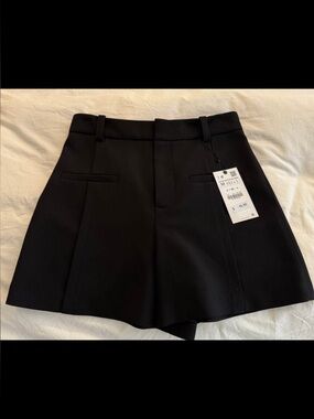 Zara Black Tailored Women's Shorts